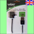 Phone Charger Cable Lead Samsung Android Pixel Huawei etc Old iPhone iPod iPad