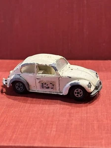 1968 Lesney Matchbox #15 Volkswagen 1500 Saloon Bug Beetle VW Superfast D206 - Picture 1 of 8