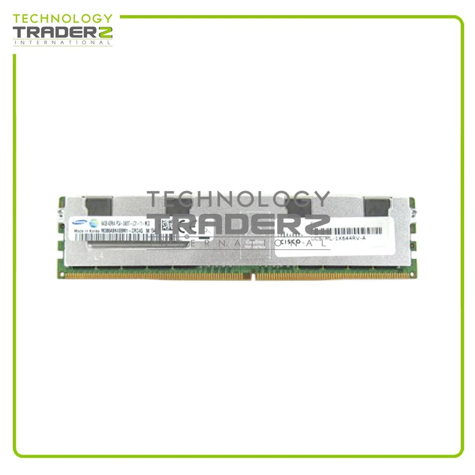 ** UCS-ML-1X644RV-A Cisco 64GB PC4-19200 DDR4-2400MHz ECC REG Quad Rank Memory** - Image 1 of 1