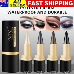 Matte Eyeliner Gel Eyeliner Waterproof Long-lasting Quick Dry Eye Liner Pen - Picture 1 of 14