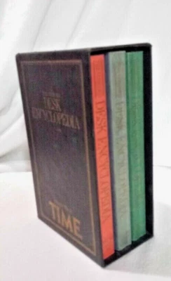 Concord Desk Encyclopedia Boxed Set Concord Reference 1982, 3 Volumes A-Z - Image 1 of 4