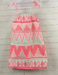Gymboree Tank Top Summer Dress Sleeveless 100% Cotton Pink Size 8 - Picture 1 of 4