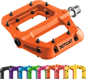 Mountain Bike Pedals Flat - MTB Pedals Flat, Bicycle Pedals for Bmx/Mtn/Road/Gra - Picture 1 of 9