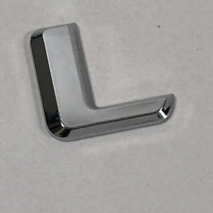 2003-2009 Mercedes-Benz CLK 350 Emblem Letter 'L' Rear Trunk Tailgate Chrome - Picture 1 of 8