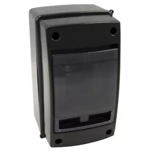 Famatel Acqua 390 Wandgehäuse 171 mm x 100 mm x 100 mm ABS IP65 schwarz - Bild 1 von 4