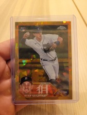 2023 Topps Chrome Sapphire Edition Ryan Kreidler Rookie RC Gold 43/50 Tigers