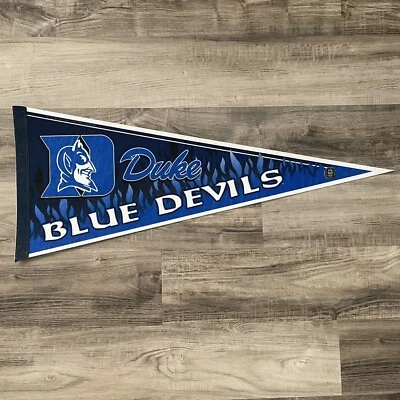 Duke Blue Devils Felt Pennant Flag Rico Industries - Image 1 of 4