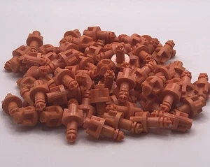 1978 Parker Electronic Game System P.E.G.S. Replacement Pieces 40 Orange Pegs - Picture 1 of 5