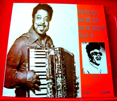 Wild Wild Rockin Vol 4 LP Esquerita/The Krazy Kats/Johnny Moore/Valiants+ VINYL - Image 1 of 4