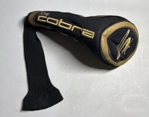 Cubierta de cabeza de conductor King Cobra negra y dorada para palos de golf B1 - Imagen 1 de 3