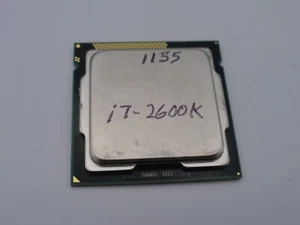 Intel Core i7-2600K 4 Cores 8 Threads 3.4GHz LGA 1155 CPU - Picture 1 of 2
