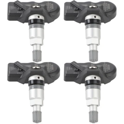4PCS Tire Pressure Monitoring Sensor 4F0907275B For 2008-2010 BMW 128i 135i 528i - Image 1 of 4