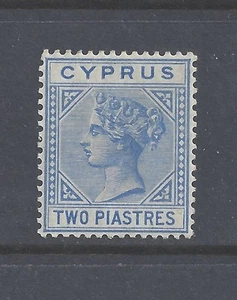 CYPRUS QV 1883 2pi. BLUE WMK CROWN CA Die I MINT NEVER HINGED SG 19 - Picture 1 of 2