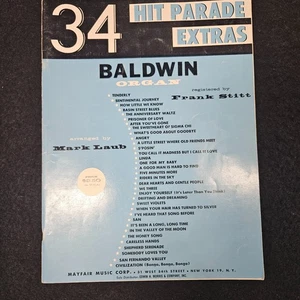 Vintage 34 More Hit Parade Extras Song Folio Sheet Music Mayfair Music 1959 - Picture 1 of 5