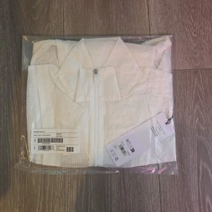 ALO YOGA Game Time Full Zip Jacket Size S White  - Picture 1 of 4