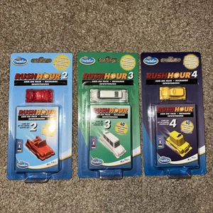 Rush Hour Game Add-on Pack Bundle 2 3 4 Recharge Expansion Card Set Think Fun - Picture 1 of 3