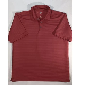 Nike Golf Sphere Polo Seco Grande Rojo Rendimiento Dri-Fit Taiwán Tiget Woods - Imagen 1 de 7