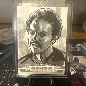 2024 Star Wars Masterwork Lando Calrissian Sketch Dan Gorman - Picture 1 of 2