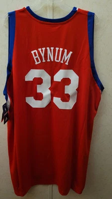 Camiseta Adidas Swingman NBA Philadelphia 76ers Andrew Bynum Roja Para Hombre L Foto 1 de 3