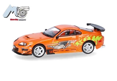 Toyota Supra - orange "F'n'F" - 1:87 - Micro City (87MC000018) - Bild 1 von 2