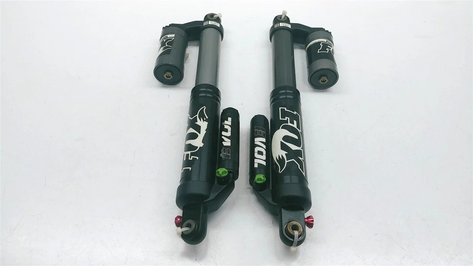 Par de amortiguadores de esquí Polaris Switchback Assault 800 Fox Float EVOL 2011 piggyback 18" Foto 1 de 4
