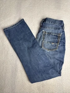 ARIAT M5 Slim Straight Blue Jeans Mens Size 30x32 Denim Distressed Cowboy Work - Picture 1 of 19
