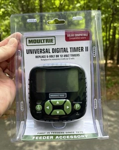 Moultrie Universal Digital Timer II Wildlife Feeder Acc. 6 ,12 Volt MFA-13461 - Picture 1 of 3