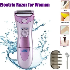 Professional Lady Shaver Women Wet Dry Cordless Hair Remover Legs Arm Shaving - Picture 1 of 17