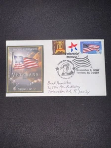2007 Veterans Day Veterans Station Event Cover - Picture 1 of 3