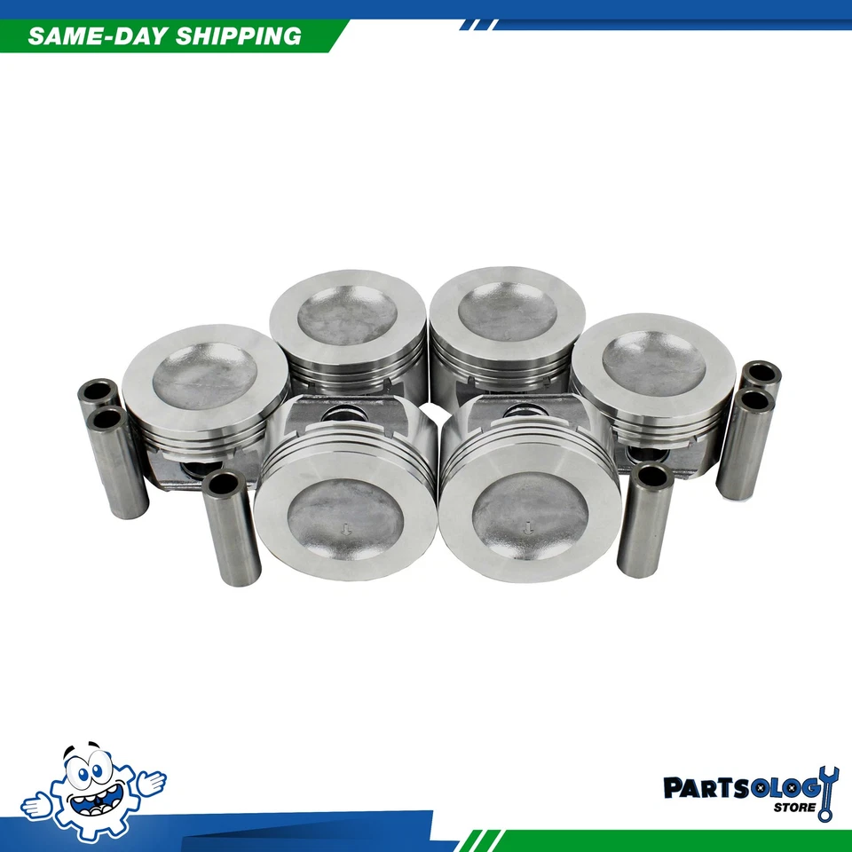 DNJ P422 Std. Complete Piston Set For 90-94 Ford Mazda Aerostar B4000 4.0L OHV - Image 1 of 1