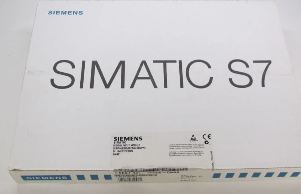 Siemens SIMATIC 6ES7 421-1FH00-0AA0 6ES74211FH000AA0 factory sealed - Image 1 of 1