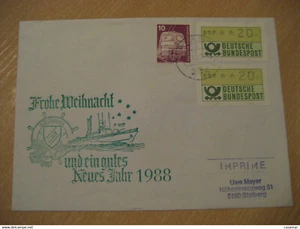 S67 Kondor Condor P6117 1987 New Year 1988 Schnellbootgeschwader Speedboat Squad - Picture 1 of 1