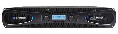 Crown Pro XLS2002 XLS 2002 2100w DJ/PA Power Amplifier Amp, Only 11 LBS + DSP! - Image 1 of 4
