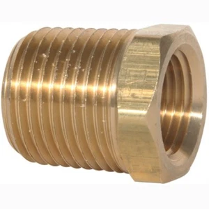 Reducer Bushing Fits Campbell Hausfeld ST071428AV 1/2" NPT X 1/4" Female NPT - Picture 1 of 1