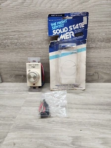 Wall Switch Security Timer Night Sentry EJ343B 120V For ( 3 Way Applications) - Picture 1 of 13