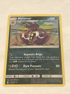 Malamar 119/214 Unbroken Bonds Holo Rare Pokemon Card Near Mint - Mint - Picture 1 of 2