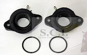 BOTAS COLECTOR DE CARBURADOR DE ADMISIÓN YAMAHA XV535 VIRAGO 1987 - 2000 JUEGO DE 2 - Imagen 1 de 3