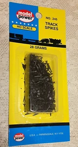 Model Power Track Spikes No. 245, 28 Grams, (5/16 inches) New in Package! - Picture 1 of 4