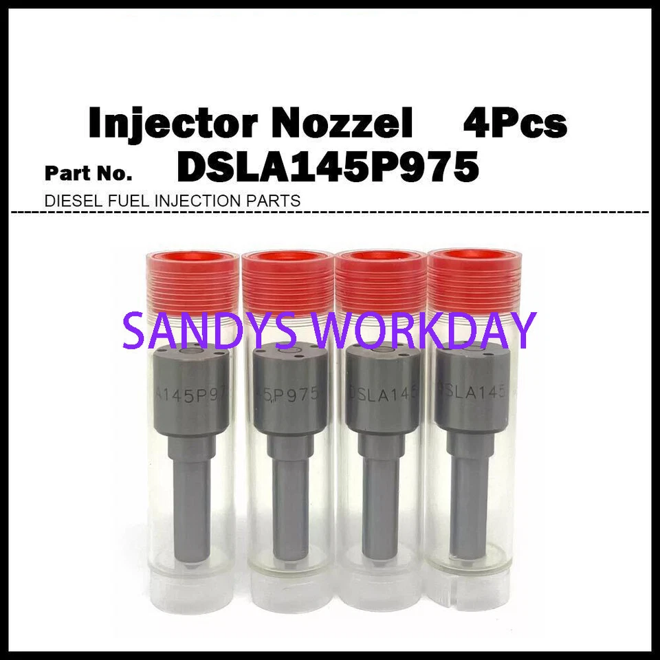 4x DSLA145P975 Fuel Injector Nozzle for Chevrolet Blazer S10 Nissan Frontier 2.8 Foto 1 de 1