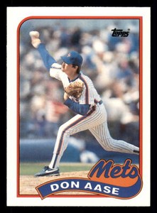 1989 Topps Traded Don Aase #1T  New York Mets