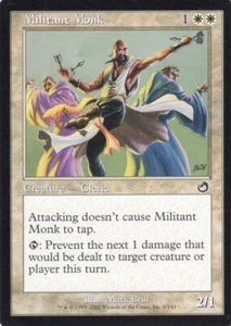 2X MILITANT MONK 9/143 TORMENT MTG MAGIC NM X2 (yourdeckbuilder) - Picture 1 of 1