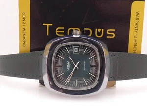 LANCO TV SCREEN JUMBO AUTOMATIK QUICKSET DATE ETA 2481 (TISSOT) GREEN DIAL - Bild 1 von 15