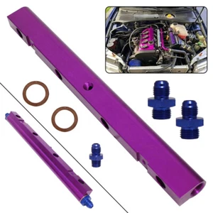 High Flow Injector Fuel Rail Kit For Audi A3 VW Golf GTI Jetta Passat 20V 1.8T - Picture 1 of 9