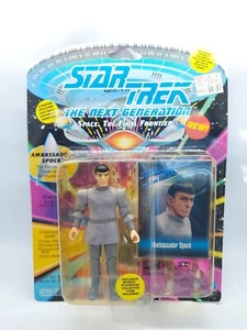 Star Trek TNG The Next Generation Ambassador Spock Figure Playmate '93 - Foto 1 di 9