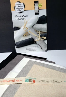 Moda FQ  Fabric Bundle Quilt  Blenders Fall Neutral Colors - Image 1 of 4