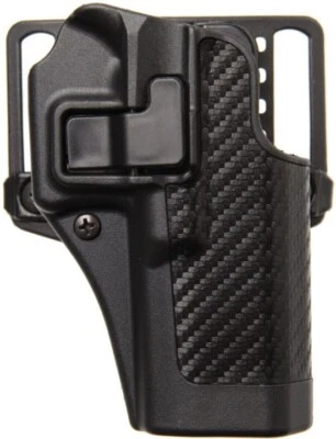 Blackhawk Serpa CQC Right Hand Holster w/ BL & Paddle for H&K P30 - 410017BK-R - Image 1 of 2