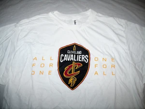 Cleveland Cavaliers All For One One For All White Very Soft T Shirt Tultex Large - Picture 1 of 3