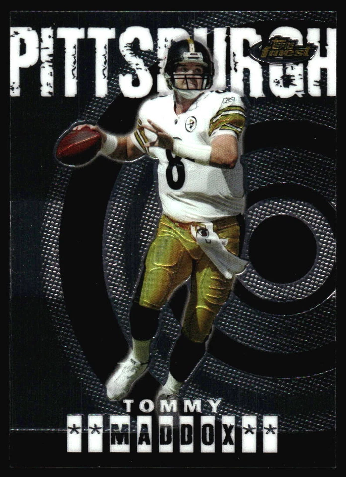 2004 Finest Tommy Maddox #36 Pittsburgh Steelers - Image 1 of 2