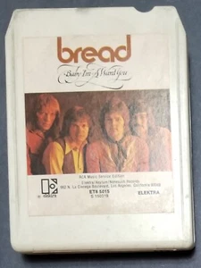 Bread Baby I'm A Want You 1972 Elektra 8 track tape RCA ET8 5015 S 150319 TESTED - Picture 1 of 2