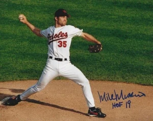 Autographed MIKE MUSSINA "HOF 19" Baltimore Orioles 8x10 Photo w/ COA - Picture 1 of 1